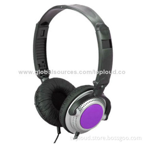 Wired Headphones with 3.5mm Stereo Jack and 104dB Sensitivity